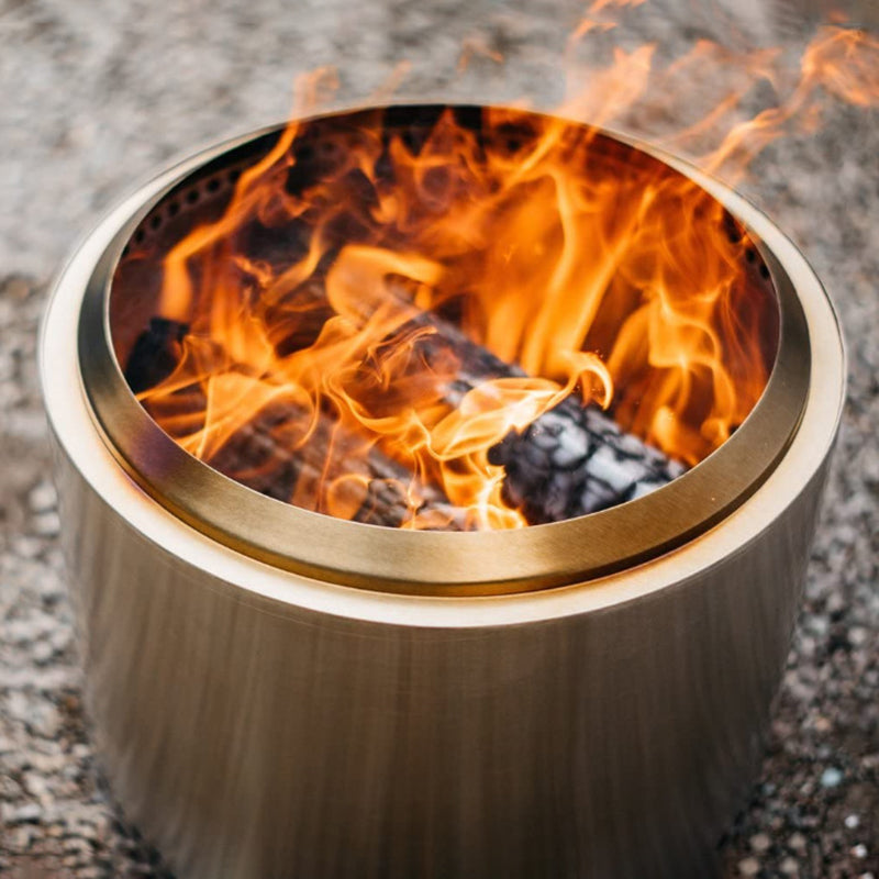 Eldstad till terrassen - rostfritt stål. Just nu ingår grillgaller.