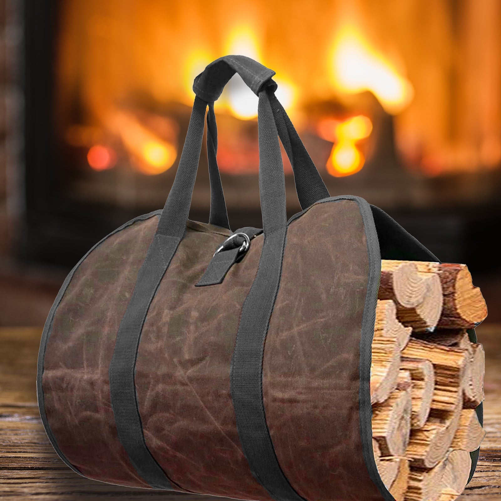 Firewood Carrier - En praktisk bärväska för din ved!