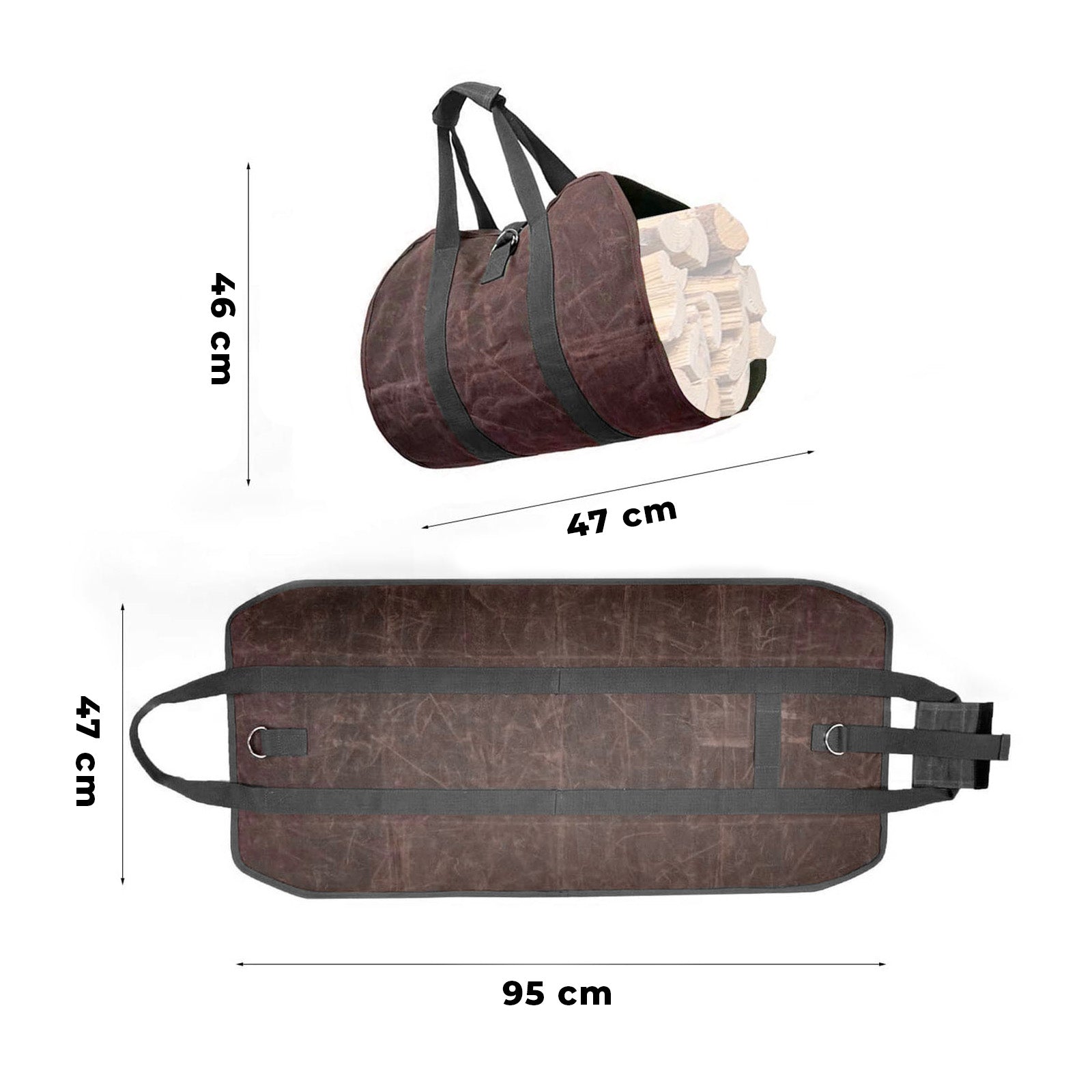 Firewood Carrier - En praktisk bärväska för din ved!